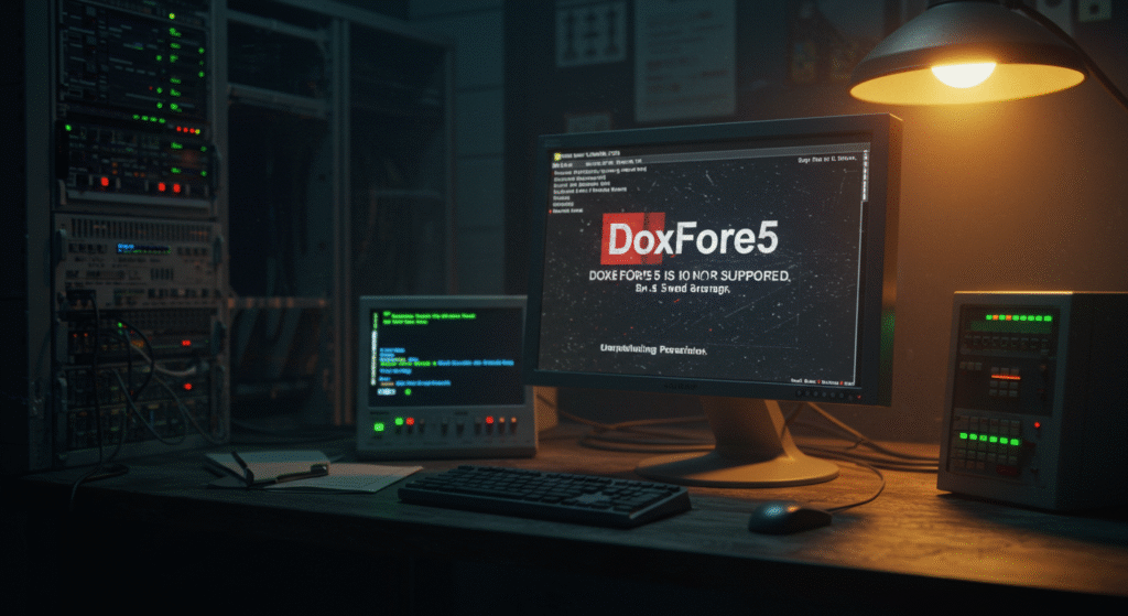 sofware doxfore5 dying