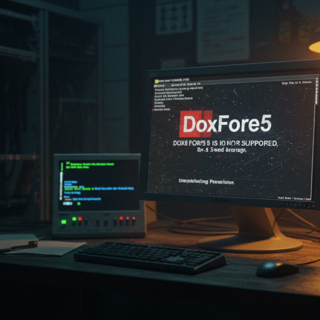 Sofware Doxfore5 Dying – Complete Guide to Understand the Issue
