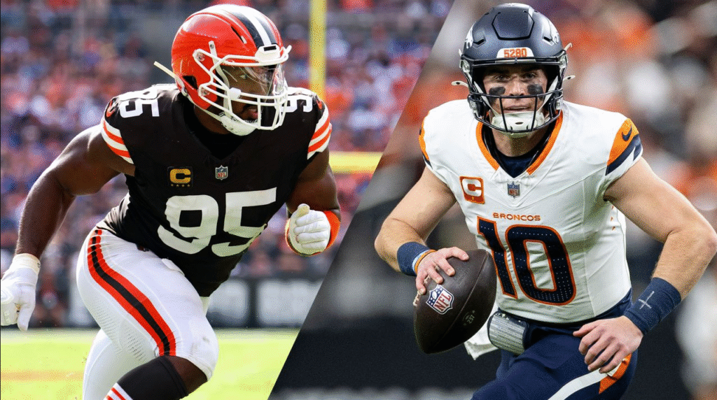 denver broncos vs cleveland browns match player stats