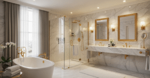 Designing Your Dream Bathroom: Drawing Inspiration from the Elegance of Luxury Hotel Tiles
