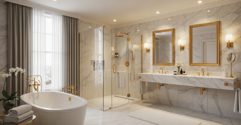 Designing Your Dream Bathroom: Drawing Inspiration from the Elegance of Luxury Hotel Tiles